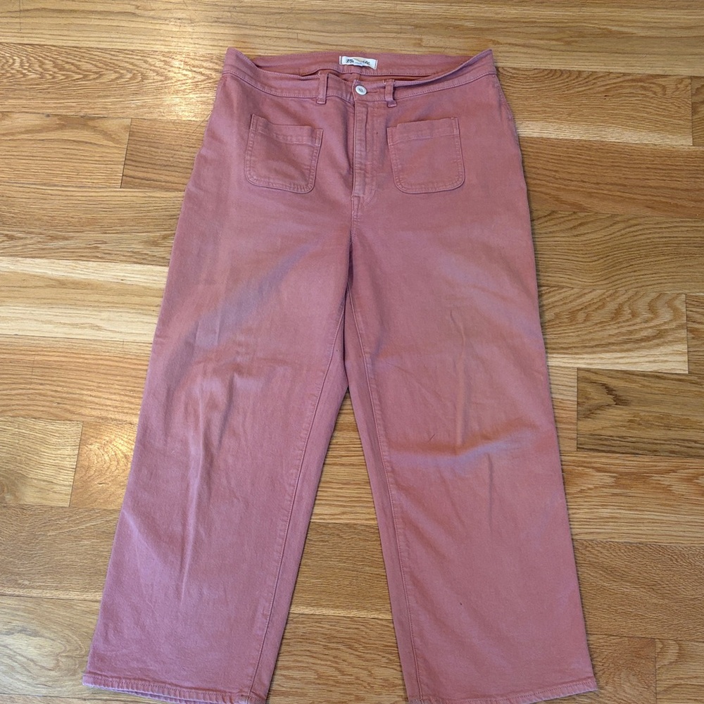 Madewell Emmett Wide-Leg Pant:Patch Pocket Edition.